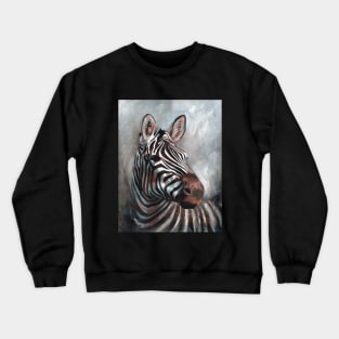 Zebra Crewneck Sweatshirt